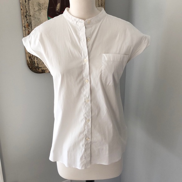 LOFT Tops - LOFT white button down shirt